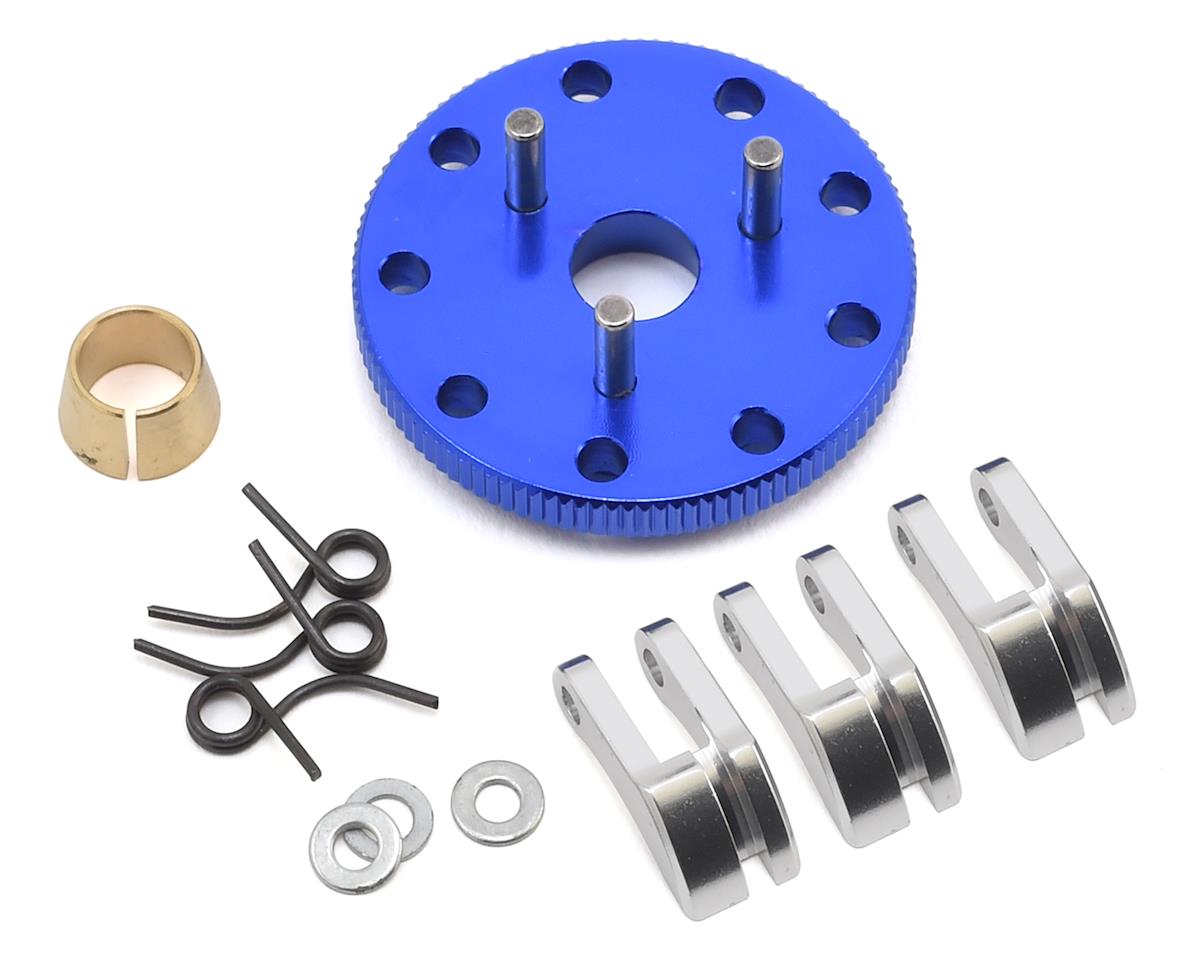 Hot Racing TRX100S306 Traxxas Light Weight 3-Shoe Clutch & Flywheel Kit (Blue)