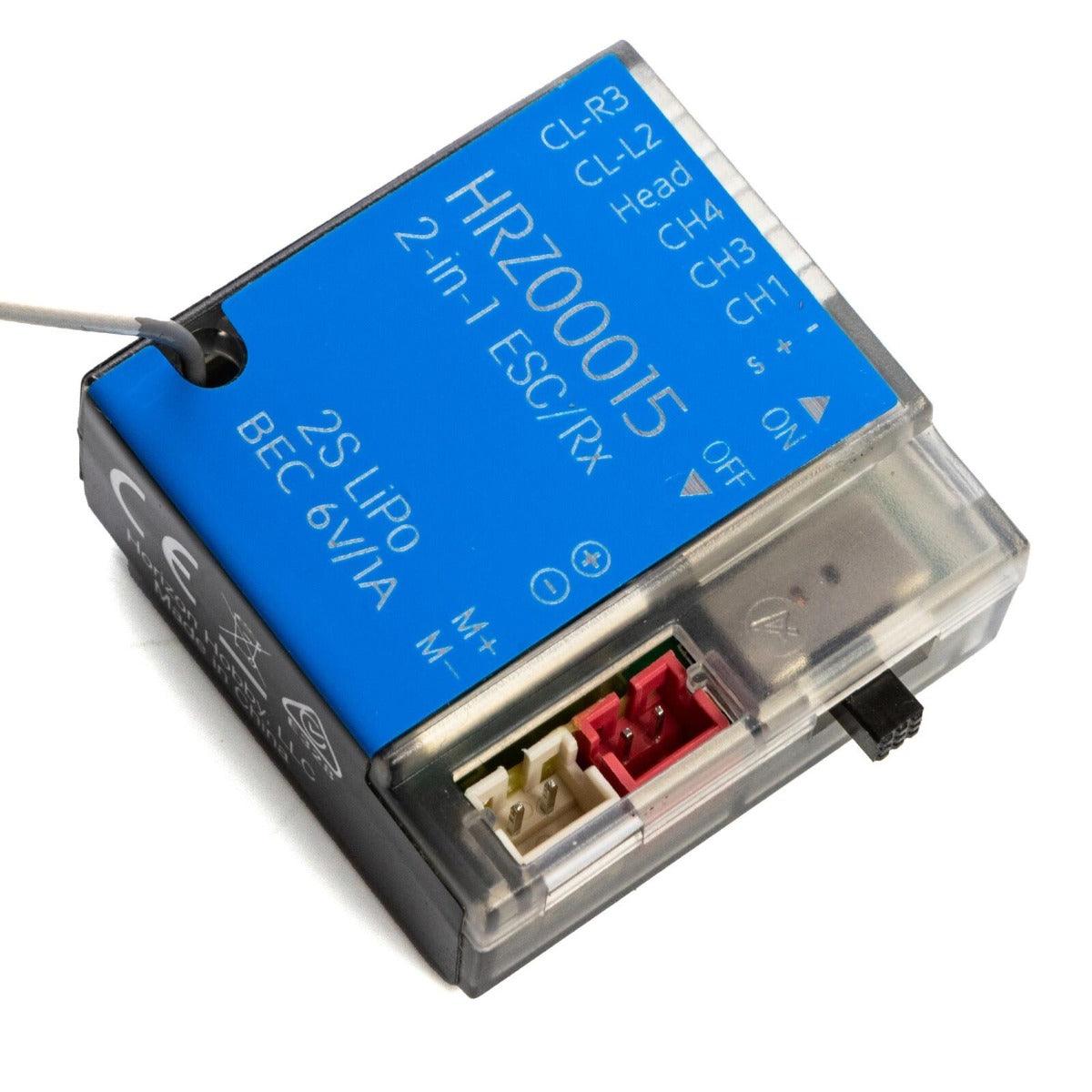 Horizon Hobby HRZ00015 ESC / Receiver 2.4Ghz EC2 Axial SCX24 1/24