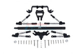 GPM ALUMINUM F/R TIE RODS STABILIZER CENTER BRACE BAR / MOUNT TRAXXAS HOSS BLACK