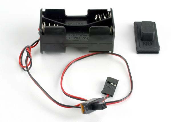 TRAXXAS 1523 BATT HOLDER/SWITCH/COVER