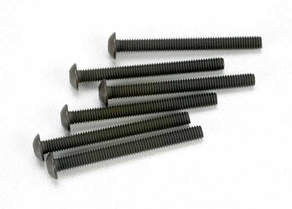 TRAXXAS 2582 SCREWS BUTTON-HEAD 3X30MM HEX