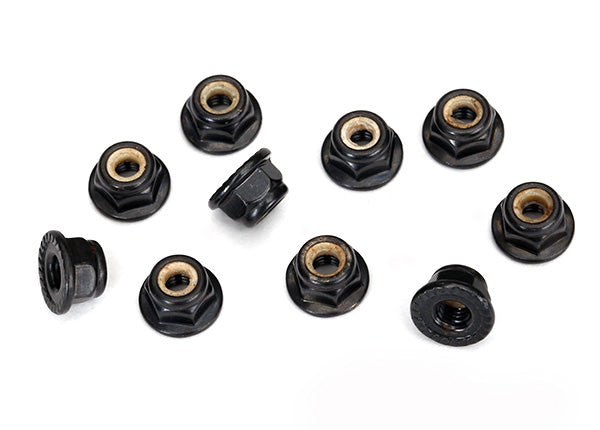 TRAXXAS 8347 NUTS SERRATED FLNGD LOCKNG 4MM