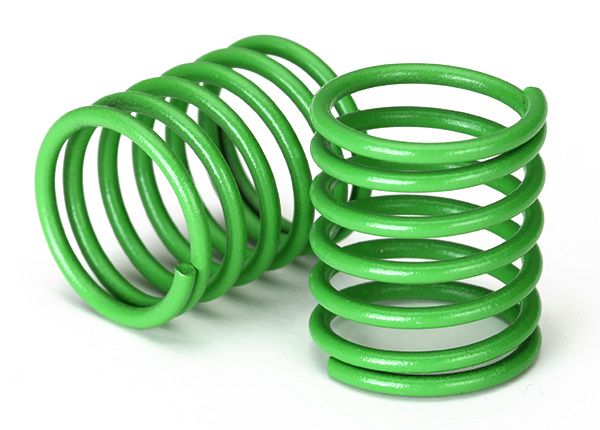 Traxxas 8362G Short Green Ultra Shock Springs (2) (3.7-Rate)