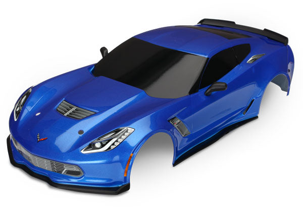 TRAXXAS 8386X BODY 4-TEC 2.0 CORVETTE BLUE