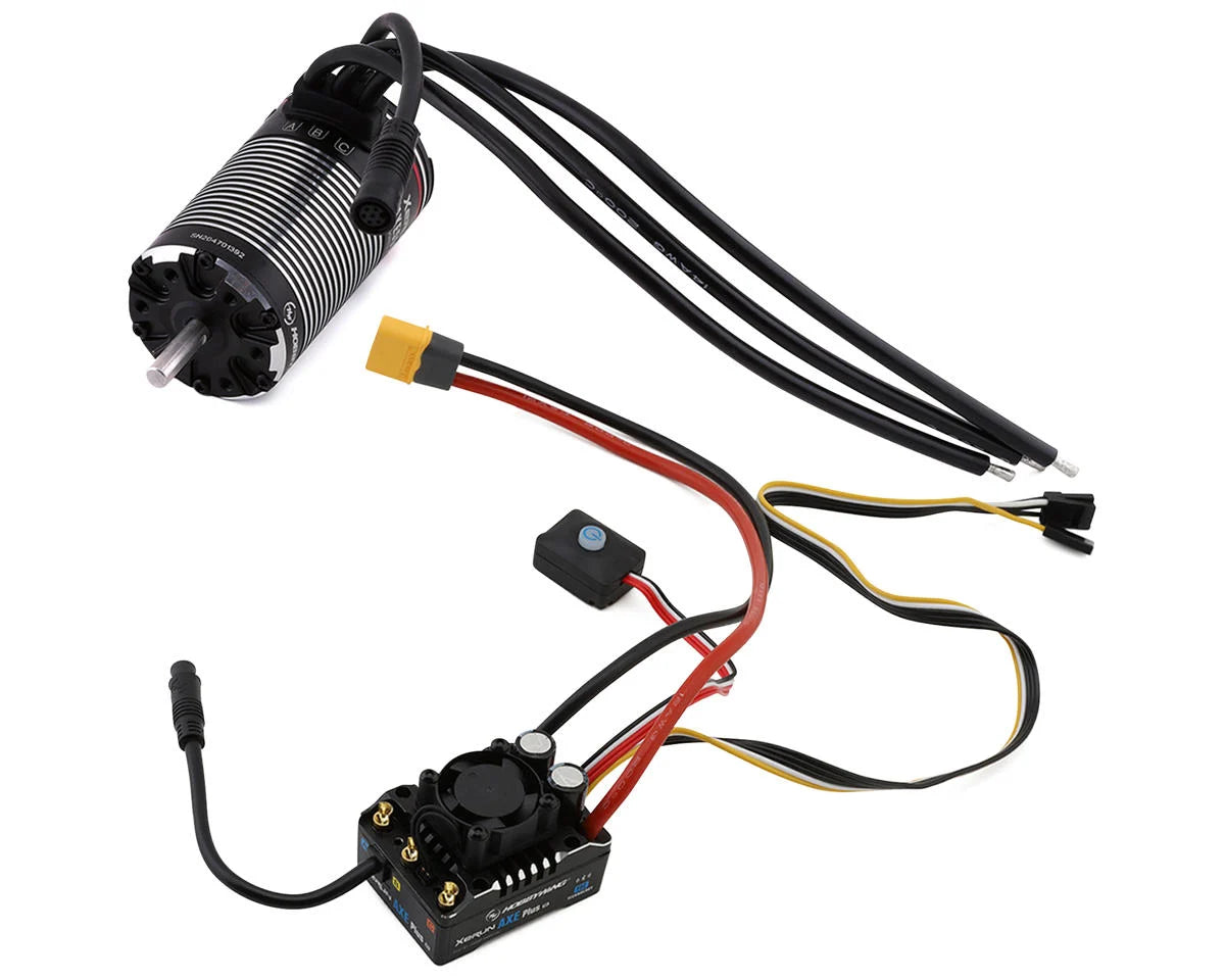 Hobbywing 38020389 Xerun AXE Plus R3 Sensored Brushless Combo w/AXE550 R2 Motor (3300kV)