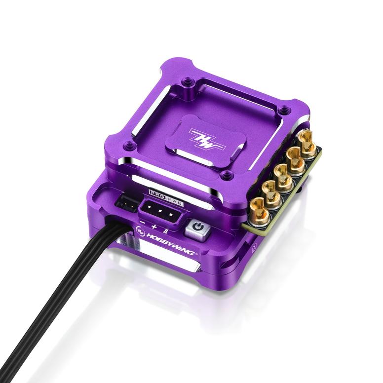 HobbyWing 30112616 Xerun XD10 Pro ESC – Drift Racing, Spirit Edition (violet)