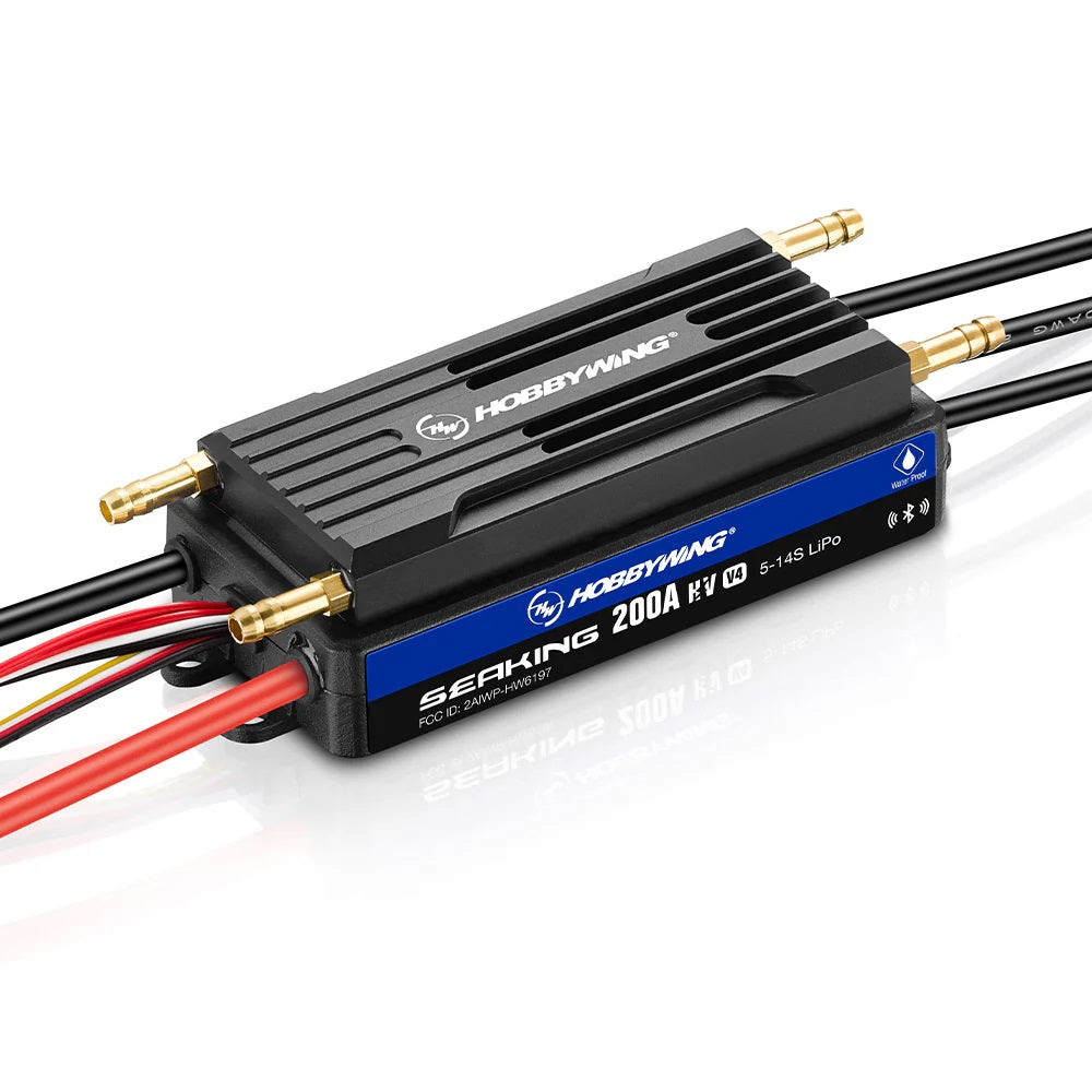 Hobbywing Seaking 200A HV V4 ESC (5-14S) Boat