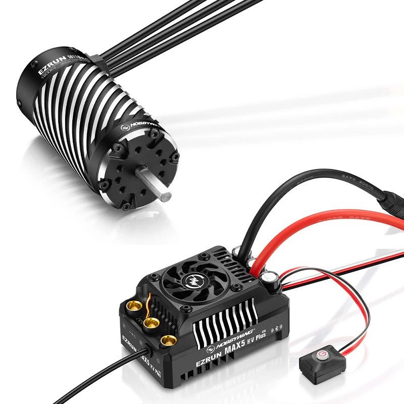 HOBBYWING  Ezrun Max5 HV Plus G2 ESC + 56118SL 1600KV G2 Motor Combo