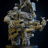 3d Printed Ork Warboss Jarriz "The Beast" by Meshbrain Labs