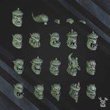 3d Printed Squad of 6 Ork Boys by DakkaDakka