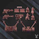 3d Printed Artillery Squad by DakkaDakka