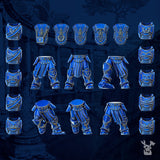 3d Printed Princeps Cohorte Squad x8 by DakkaDakka