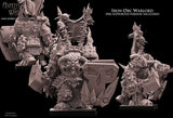 3D printed Iron Orc Warlord by Avatars of War
