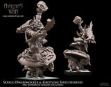 3D printed Skrigg Dwarfmocker the Goblin King by Avatars of War