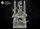 3d Printed Amenophis on Canopic Altar by Lost Kingdom Miniatures