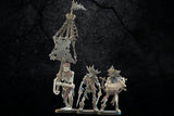 3d Printed Skeletal Buccaneers Command Group by Lost Kingdom Miniatures
