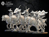 3d Printed Night Elf Shadow Knights x5 by Lost Kingdom Miniatures