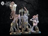 3d Printed Deep Sea Zombie Command Squad by Lost Kingdom Miniatures