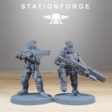 3D Printed Scavenger Security Patrol x10 by StationForge Miniatures
