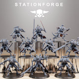 3D Printed Raticus Curdsters x10 by StationForge Miniatures