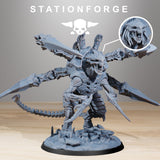 3D Printed Xenarid  Ravager Howler by StationForge Miniatures