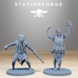 3D Printed Corrupted Guard Fanatics x10 by StationForge Miniatures