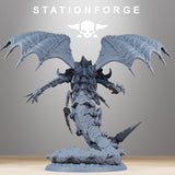 3D Printed Xenarid Wormaak by StationForge Miniatures