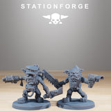 3D Printed Gobs Jesters x10 by StationForge Miniatures