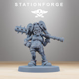 3D Printed Orkaz Mobsta by StationForge Miniatures