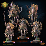 3D Printed Diseased Knights x5 by Lost Kingdom Miniatures