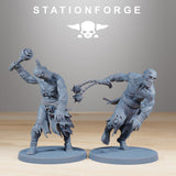 3D Printed Corrupted Guard Nomads and Walkers by StationForge Miniatures