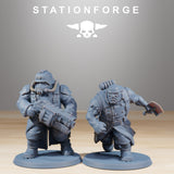 3D Printed GrimGuard Mutants x10 by StationForge Miniatures