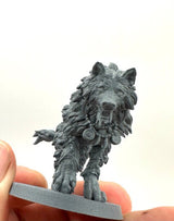 3D Printed Wolves x2 by 3DArtGuy Miniatures