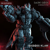 3D Printed Big Boss Klaw by Dark Gods Miniatures