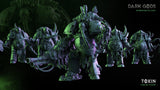 3D Printed Toxin and his Infected by Dark Gods Miniatures