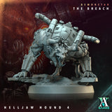 3D Printed Helljaw Hound by Archvillain Games