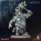 3D Printed Brontal by Archvillain Games