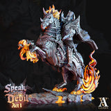 3D Printed Hell Knight by Archvillain Games
