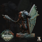 3D Printed Slumrat Guerillas by Archvillain Games