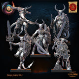 3D Printed Succubi Squad x10 by Lost Kingdom Miniatures