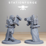 3D Printed Scavenger Vicars by StationForge Miniatures