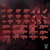 3d Printed Crimson Wings Tactical Squad by DakkaDakka Miniatures