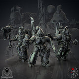 3D Printed Bloody Skulls Dismemberers by EightLegsMiniatures