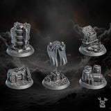 3d Printed Order of Repentance Objective Markers by DakkaDakka Miniatures