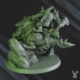 3d Printed Arzott Big Toof on Supahog by DakkaDakka Miniatures