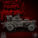 3D Printed Ork Hottruck by Eightlegs Miniatures