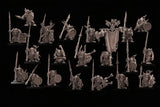 3D printed Goblin Spearmen Regiment x20 by Avatars of War