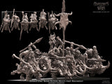 3D Printed Savage Orc Boar Rider Regiment by Avatars of War