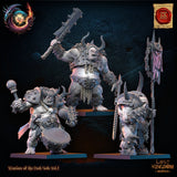 3D Printed Forsworn Command Group by Lost Kingdom Miniatures