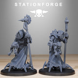 3D Printed Scavenger Elders by StationForge Miniatures